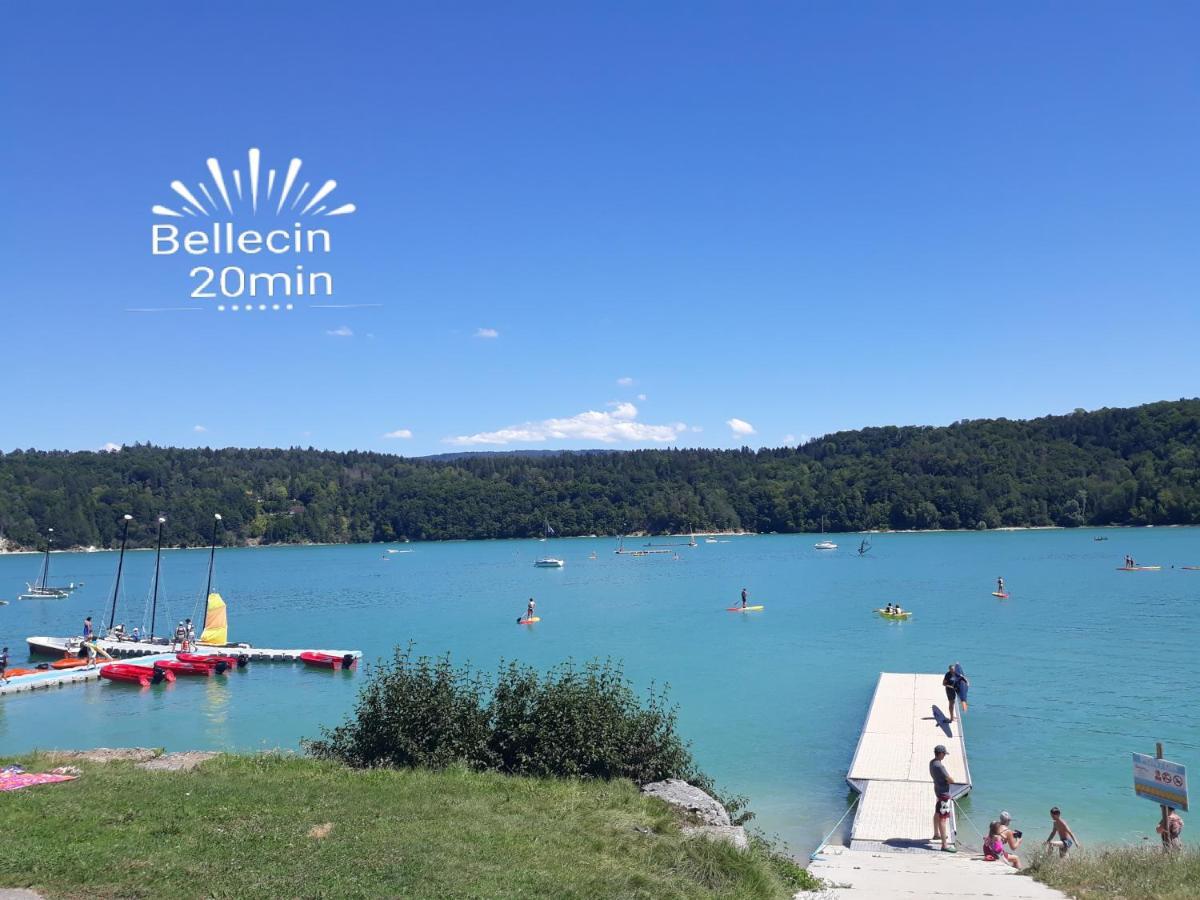 Entre Lacs Et Montagnes , Maison Individuelle,Lits Prepares, Parking Et Menage Inclus Baresia-sur-l'Ain Экстерьер фото